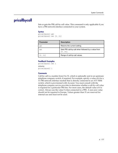 Integrator's Reference Manual for Polycom HDX ... - 1 PC Network Inc