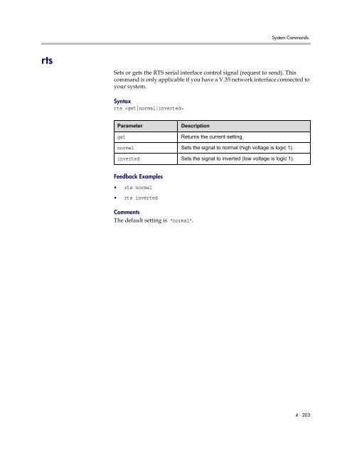 Integrator's Reference Manual for Polycom HDX ... - 1 PC Network Inc