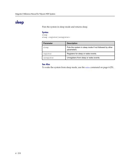 Integrator's Reference Manual for Polycom HDX ... - 1 PC Network Inc