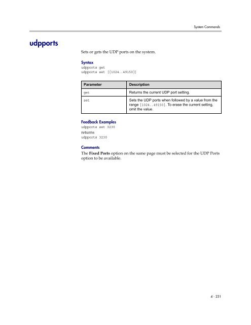 Integrator's Reference Manual for Polycom HDX ... - 1 PC Network Inc