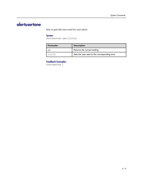 Integrator's Reference Manual for Polycom HDX ... - 1 PC Network Inc