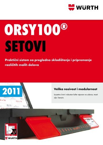 PraktiÃ„Âni sistem za pregledno skladiÃ…Â¡tenje i pripremanje ... - Wurth