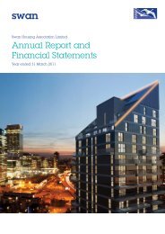 Annual Report and Accounts 2010-11 - Swan Housing Association