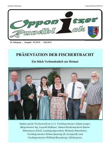 für Mädchen und Jungs! Samstag 10.Juli 2010 - Gemeinde Opponitz