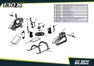 Download exploded diagram and parts listing for the 130 X