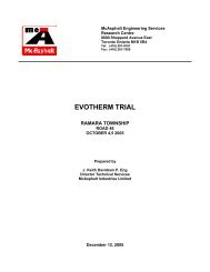 EVOTHERM TRIAL - MeadWestvaco