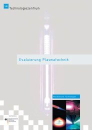 Download Evaluierung Plasmatechnik - TechPortal