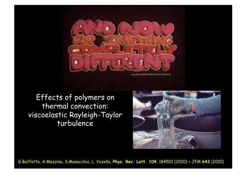 Mixing in thermal convection