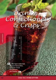 Drinks, Confectionery & Crisps - Turner Price