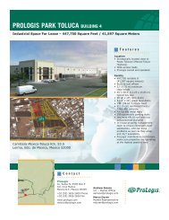 PROLOGIS PARK TOLUCA BUILDING 4