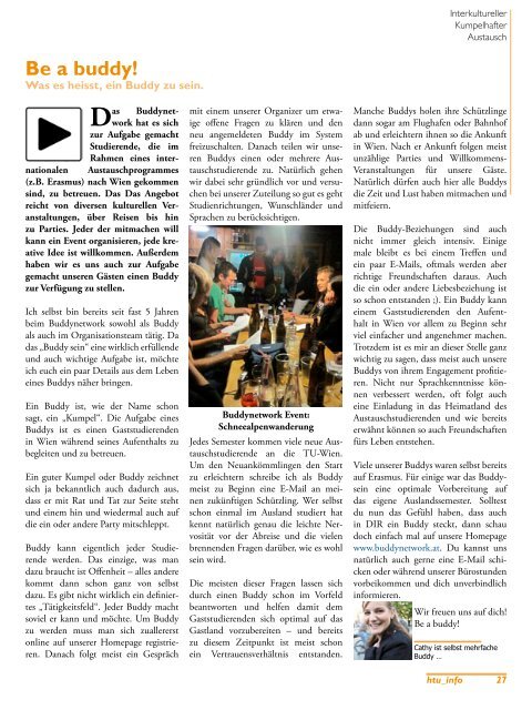 Ausgabe № 03 / 2011 - HTU HochschülerInnenschaft an der TU Wien