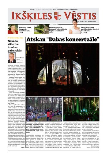 Ikskiles vestis_augusts.pdf - IkÅ¡Ä·iles novada paÅ¡valdÄ«ba