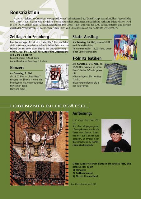 Lorenzner Bote - Ausgabe Mai 2005 (2,5MB) (0