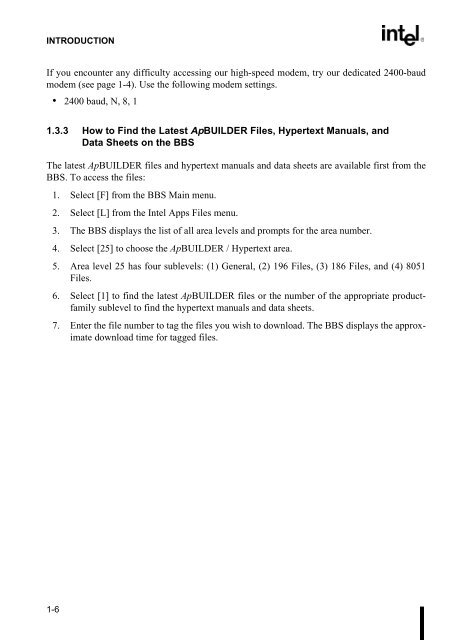 80C186EB/80C188EB Microprocessor User's Manual - CEUNES