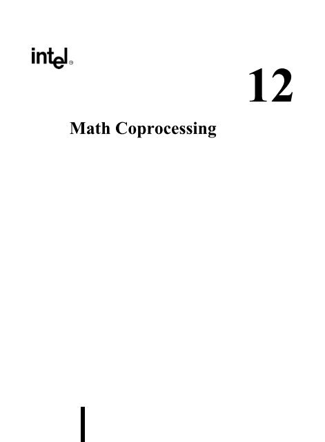 80C186EB/80C188EB Microprocessor User's Manual - CEUNES