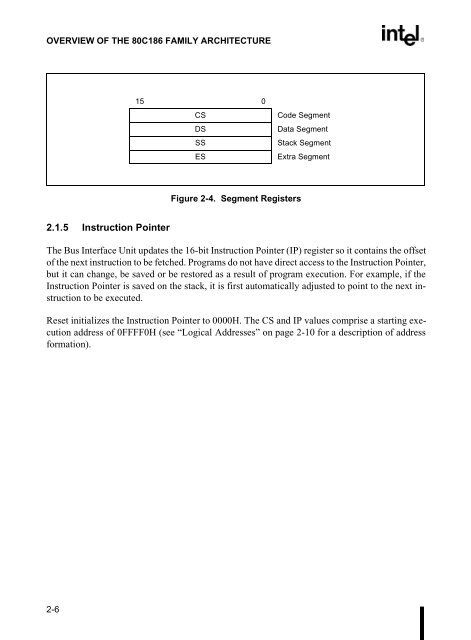 80C186EB/80C188EB Microprocessor User's Manual - CEUNES