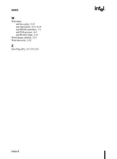 80C186EB/80C188EB Microprocessor User's Manual - CEUNES