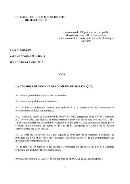 Avis de contrÃ´le de certaines conventions (PDF ... - Cour des comptes