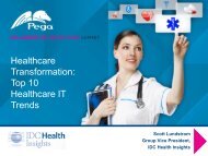 Top 10 Healthcare Trends - Pegasystems Inc.
