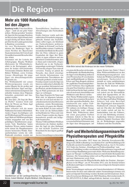 Die Region - Steigerwald-Kurier