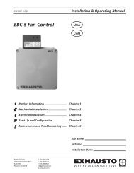 EBC 5 Fan Control - Enervex