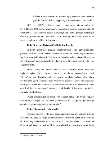 Ã¼niversite Ã¶Ärencilerinin giriÅimcilik Ã¶zelliklerinin belirlenmesi