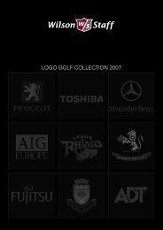 LOGO GOLF COLLECTION 2007 - Wilson