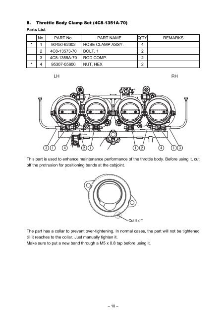 The Performance Edge - Yamaha-Racingparts.com