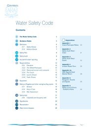 ARA Water Safety Code - British Rowing