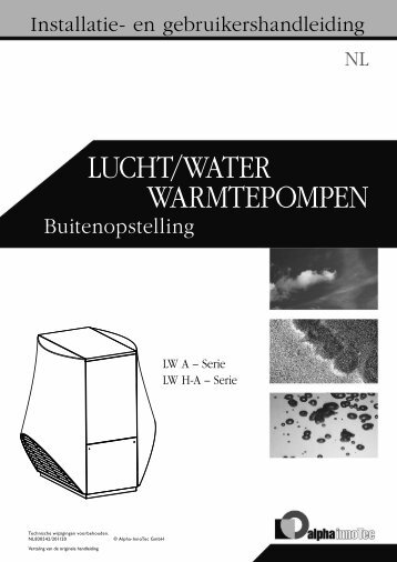 Warmtepompen LuCHt/Water