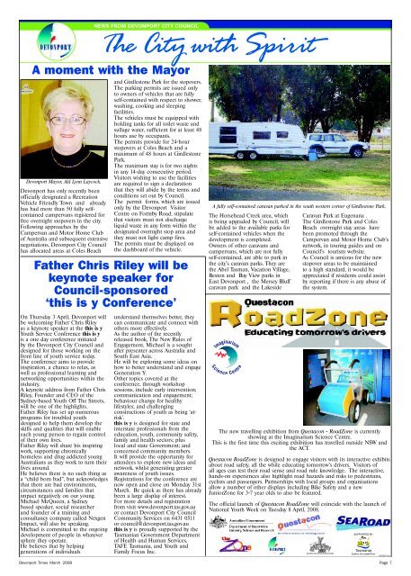 Devonport Times - 21-28 March 2008 - Devonport City Council