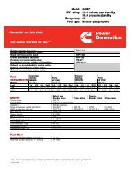 Model: GGMC KW rating: 29.0 natural gas standby 30.0 propane ...