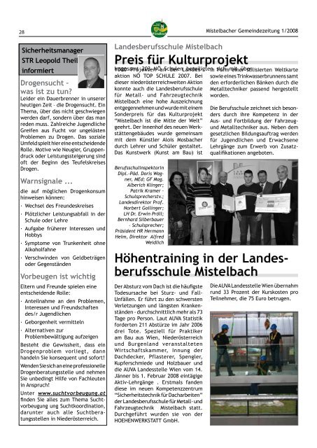 Gemeindezeitung 2008/1 (0 bytes) - Mistelbach