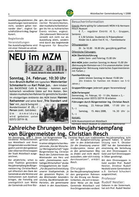 Gemeindezeitung 2008/1 (0 bytes) - Mistelbach