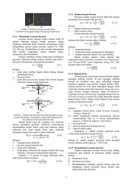 Perbandingan Konfigurasi Geometri Elektroda Pada Reaktor - Undip