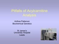 Pitfalls of Acylcarnitine Analysis - MetBio.Net