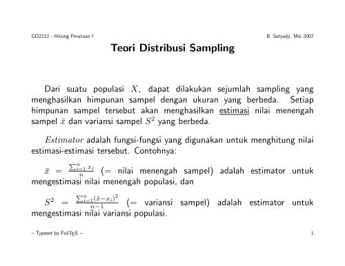 Apa Itu Distribusi Sampling Apa Itu Distribusi Sampling