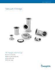 Vacuum Fittings, KF Flanges and Fittings, (MS-03-15, R2)