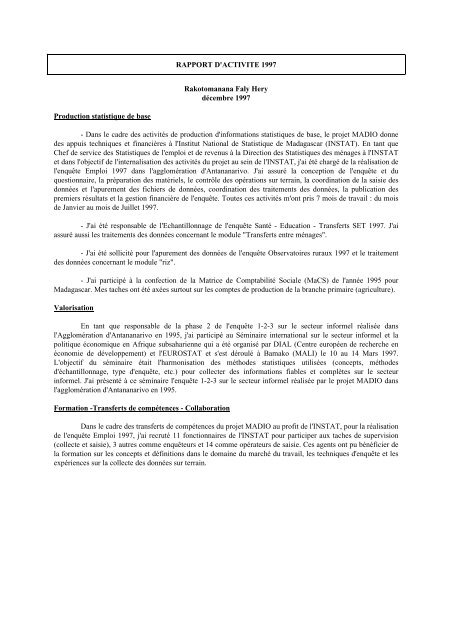 pdf 388 ko - Institut national de la statistique malgache (INSTAT)