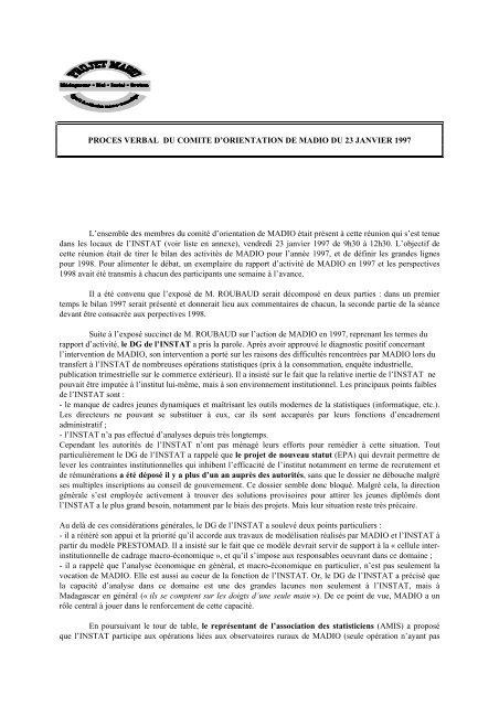 pdf 388 ko - Institut national de la statistique malgache (INSTAT)