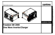 Freedom SW 2000 Sine Wave Inverter/Charger - Xantrex