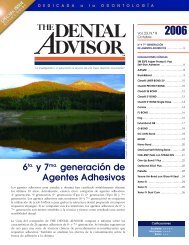 6ta. y 7ma. generaciÃ³n de Agentes Adhesivos - Dental Advisor
