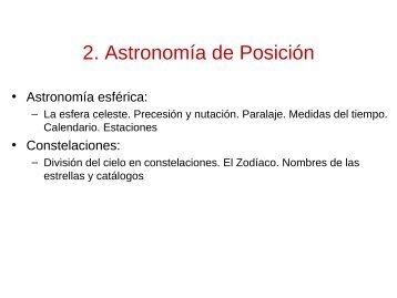 2. AstronomÃ­a de PosiciÃ³n