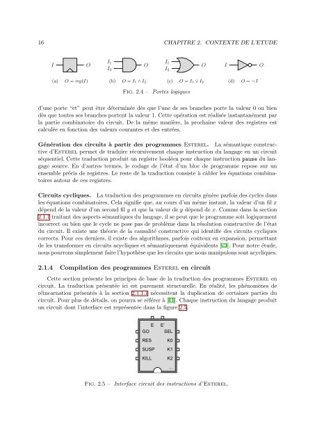 Calcul des etats atteignables de programmes Esterel partitionne ...