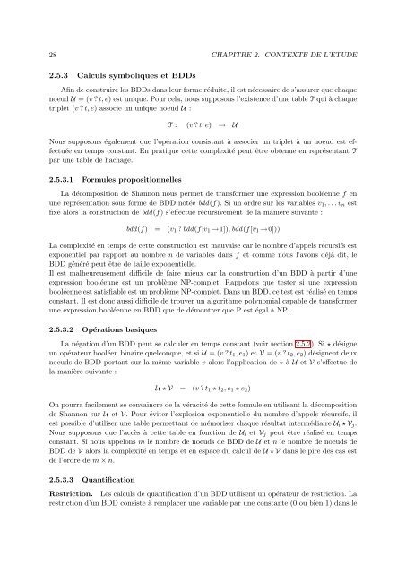 Calcul des etats atteignables de programmes Esterel partitionne ...