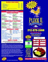 Download Menu - Pluck U