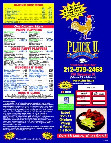 Download Menu - Pluck U