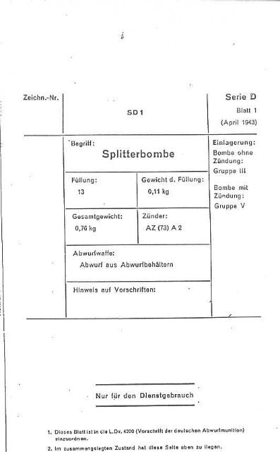 SD 1 - Lexikon der Wehrmacht