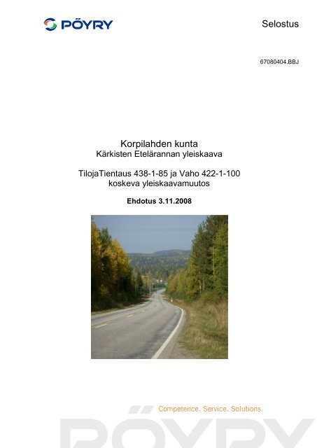 Selostus Korpilahden kunta