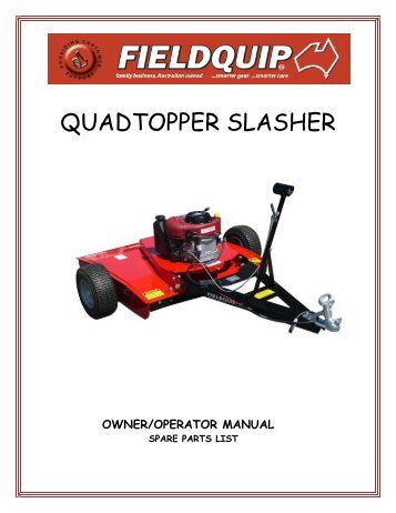 QUADTOPPER SLASHER - FieldQuip